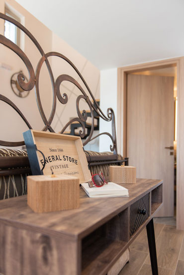 The master bedroom of Sunset coast house Stone