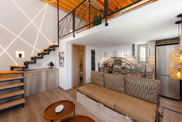 Sunset coast house Stone in Sifnos
