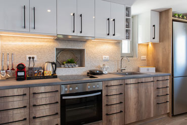 Fully equipped kitchen