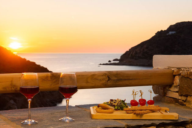 coucher de soleil depuis sunset coast house