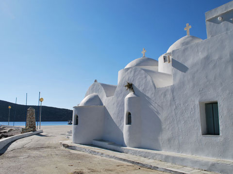 The Church of Taxiarchis in Vathy, Sifnos