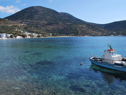 Vathy beach in Sifnos